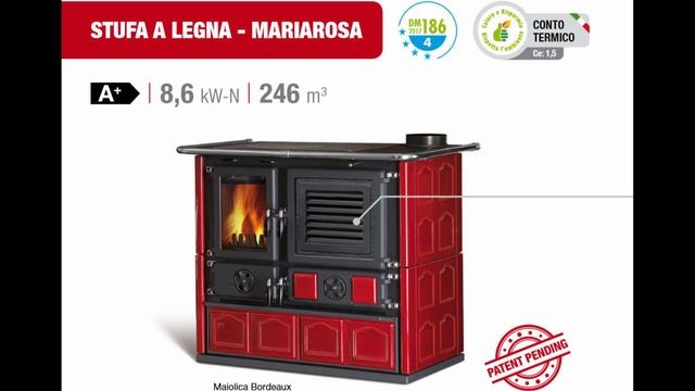 Stufa MariaRosa la Nordica cucina a legna con incentivo conto termico 2.0 смотреть онлайн