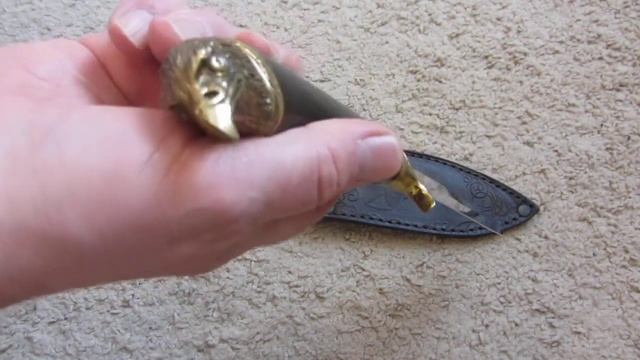 Нож с литьём Горный Орел ст.40Х13 твердость стали HRC 55/56 ед. смотреть онлайн