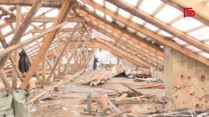 В Белгороде после обстрелов проводят сложные восстановительные работы