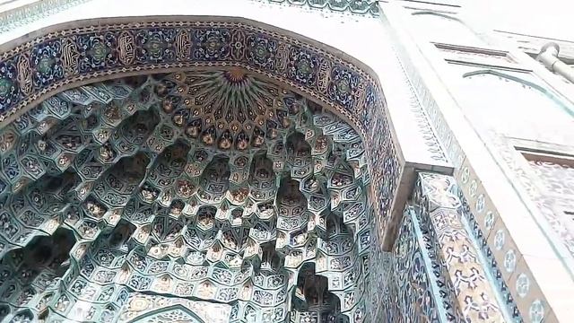 Мозайка на мечете в Санкт-Петербурге. смотреть онлайн