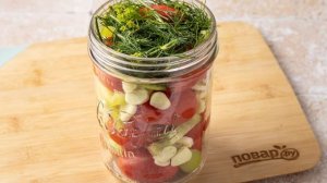 Квашеные помидоры быстрого приготовления