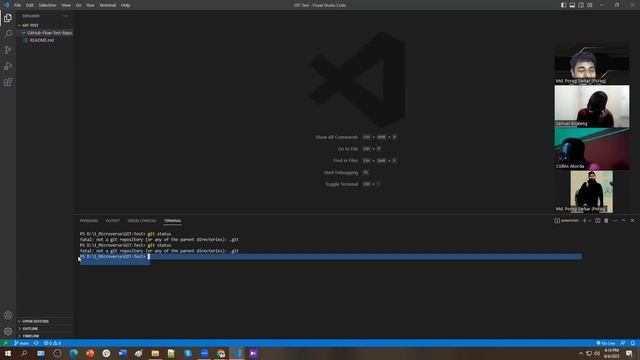 2.1 GitHub Flow - P1: Create Repo - Clone to local machine - create new branch - make changes - pus
