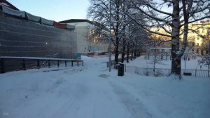 Sunny Winter Day Walk in Helsinki Finland - Kaivopuisto to City Center via Ullanlinna ( 6 Jan 2022