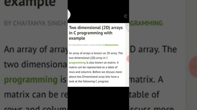 functions two dimensional array structures unions string library functions