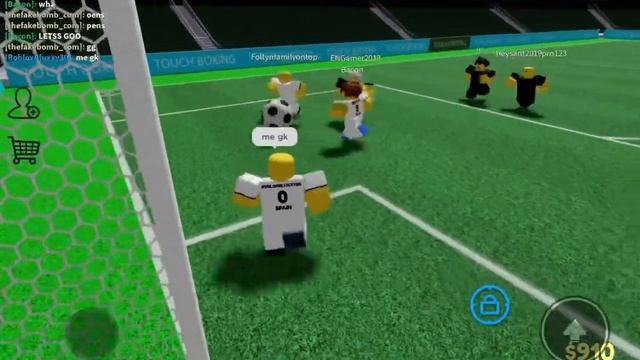 Wining a trophy as GK (Roblox Touch Football/Soccer) ROBLOX смотреть онлайн