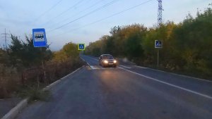 Магнитогорск, проезд на 35-й маршрутке от снт Садко до улицы Чкалова (23.09.2022)