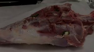 БАРАНЬЯ НОГА. ПРОСТОЙ РЕЦЕПТ В ДУХОВКЕ