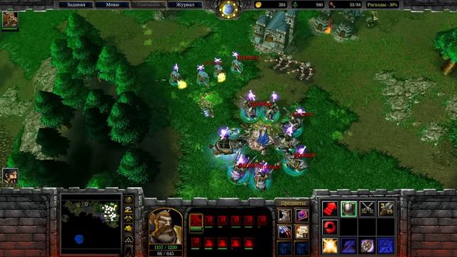 КАМПАНИЯ ГАРИТОСА! - НОВАЯ СИЛА В ЛОРДЕРОНЕ! - Warcraft 3