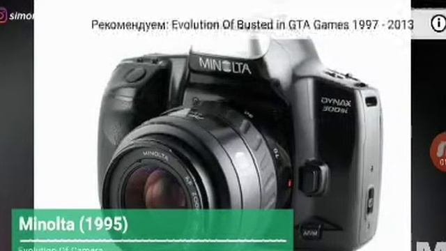 Эволюция фотоаппаратов #эволюция