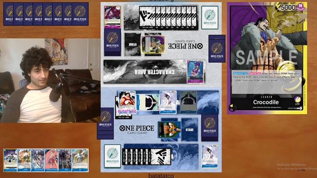 (OP04) Crocodile (Blue) Deck Profile & Gameplay | One Piece Card Game смотреть онлайн