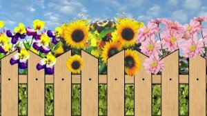 заборчик  деревянный на дачу