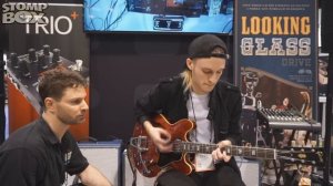 Digitech Trio+ (Trio Plus) Demo at Namm 2016 - Backing Tracks + Looper in a Pedal!