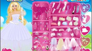 Barbie perfect bride- dress up game