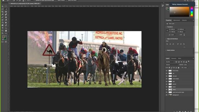 11 1 01 Project 3 - Superimposition Context Shift - Photoshop смотреть онлайн