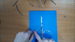 Пластилинография (зимнее деревце)