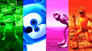 COLOR DANCE CHALLENGE CRAZY FROG vs GUMMY BEAR vs DAME TU COSITA