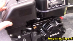 Kohler SH265 6.5HP Replacement Engine, Unbox, Talk / Review, and First Run