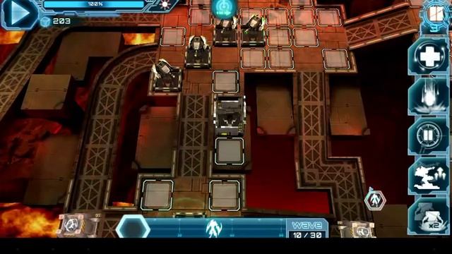 Геймплей игры ** Defense Technica ** для Андроид смотреть онлайн