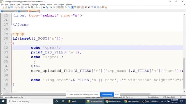 #phptutorial16 | upload file in php mysql with validation | validating image upload in php| $_FILLE