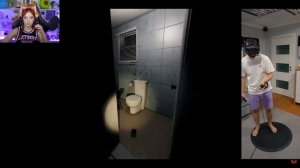 Мармок - И смешно и страшно #5 (Phasmophobia VR) Реакция на Marmok и Johan