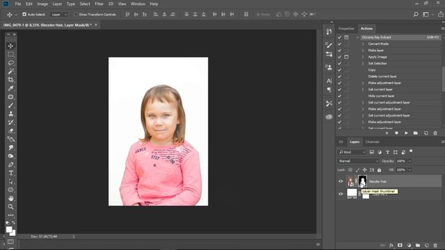 Как убрать зеленый фон / Chroma key isolating