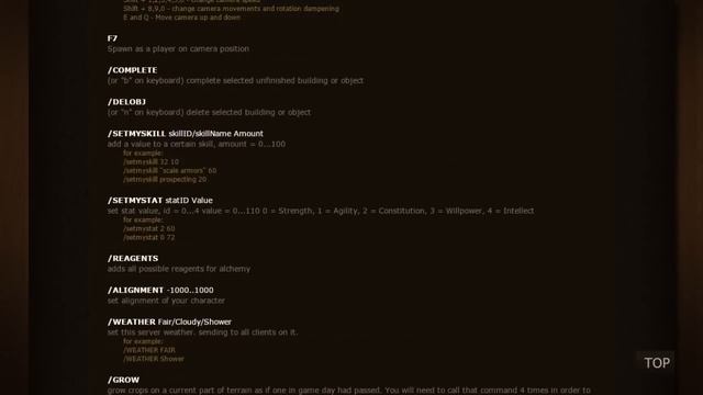 How to use GM Commands - Life is Feudal