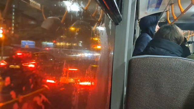 Минск, поездка в троллейбусе БКМ-333, парк.№ 3619, марш.53 (22.10.2023) смотреть онлайн