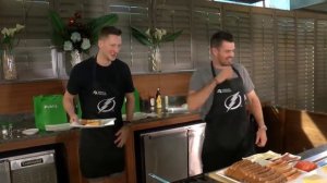 Lightning Home Cooking Competition Grilled Cheese with Andrej Sustr and Alex Killorn