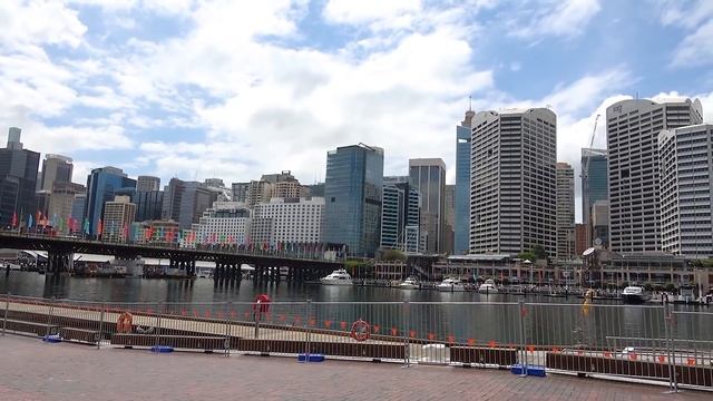 Набережные Австралии. Сидней, Darling Harbour, часть 1. (видео 115)