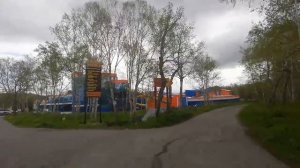 обзор бассейна базы отдыха "Солнечная". Паратунка Камчатка Микижа. июнь 2019.