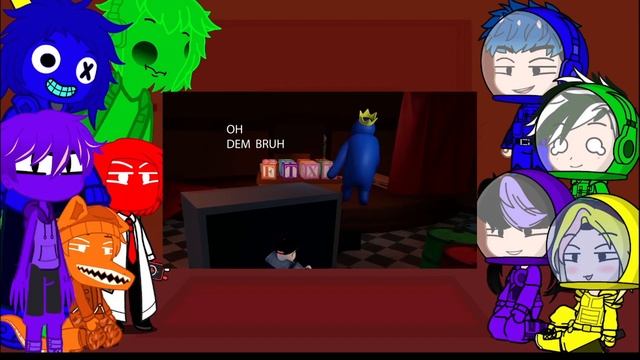 Rainbow Friends + Amongus React to Buur Roblox Funny Moment/Gacha смотреть онлайн