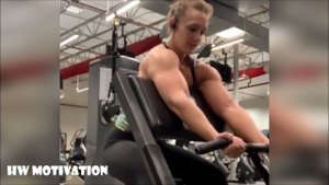 Female Bodybuilder With MASSIVE NATURAL BICEPS | Blakelee Ortega