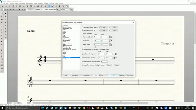 Same Music Font for Time Signature and Ending Repeats смотреть онлайн
