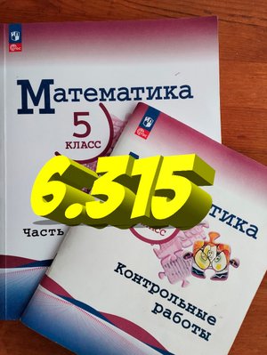 математика 5 класс номер 6.315