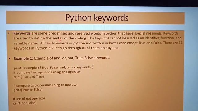 Python full Course in Hindi Explanation || Keywords and Identifiers ?|| Code with Altu
