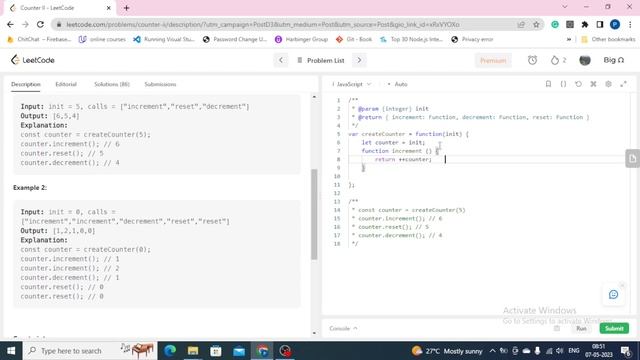2665. Counter II ? closure? || JavaScript 30 Days Challenge  #leetcode #javascript #closure