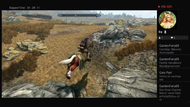 GardenFairy69's Live PS4 Broadcast of Skyrim Anniversary : Orlundaah on Husband's System смотреть онлайн