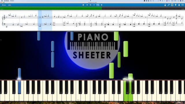 The Weeknd - Blinding Lights Piano Tutorial Easy