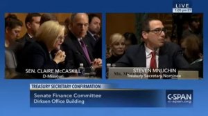 Steven Mnuchin on Trump Inc, 1/19/17