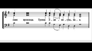 Тропари таинства Венчания - Обиход(сопрано,альт)