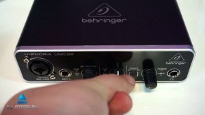 Обзор Behringer U-Phoria UMC22.