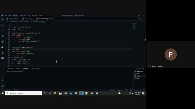Multi threading In Python-1