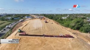 Дорожную развязку в поселке Водстрой в Волгограде сдадут в 2024 году