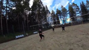 Волейбол от первого лица. First person volleyball.