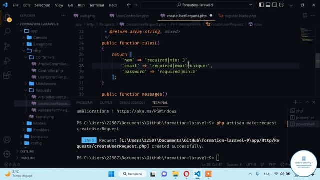 Formation Complete Laravel 9 #43 - Rendre un champs Unique dans une table смотреть онлайн