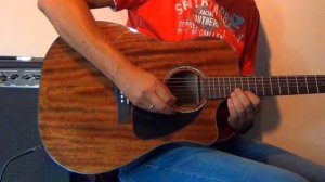 Latin Grooves Backing Tracks | Fender CD 60CE All Mahogany acoustic-electric guitar