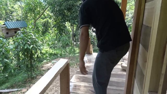 Full video of 45 days of building a wooden house from start to finish
