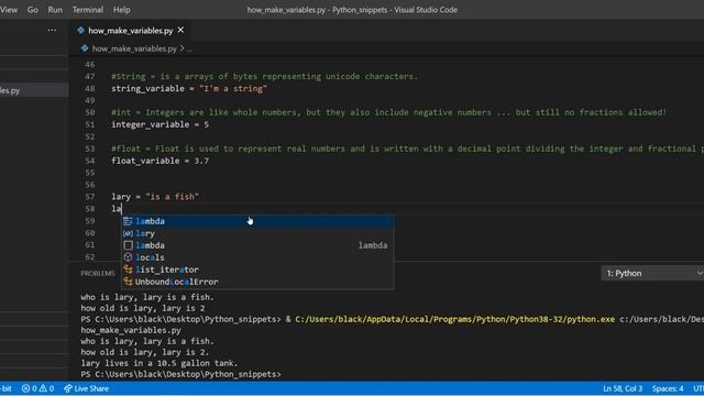 How to Make Variables in Python смотреть онлайн