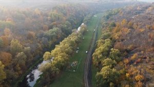 Воргольские скалы 2021. Елецкий район. Полет на дроне DJI.