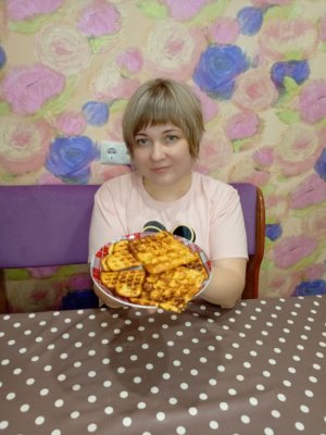 Капустные вафли без муки ПП